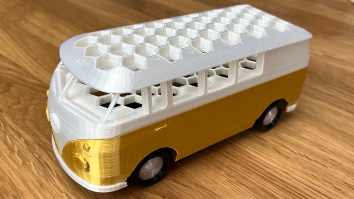 vw kamyonet dolma kalem kulp destek ayarlamak by bazwolff ev halkı ofis otobüs şeytani sörf vwvan aracı volkswagen volkswagentransporter 3d print model - Mito3D