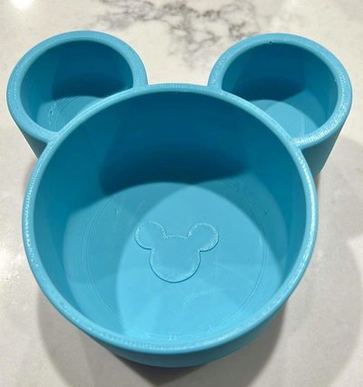 disney mickey bowl by dcprint household decor kids mouse fun 3d print model - Mito3D