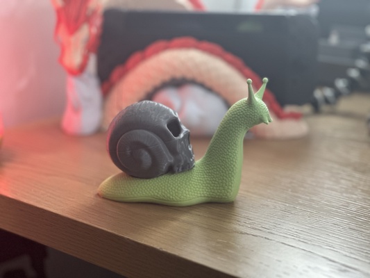 assustador gary by plaground arte esculturas brinquedo bruxas crânio adereços brinquedos presentes lesma 3d print model - Mito3D