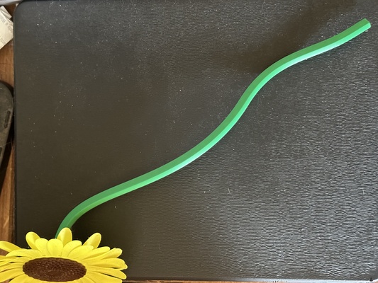longer sunflower stem remixed by bill fellner art models 3d print model - Mito3D