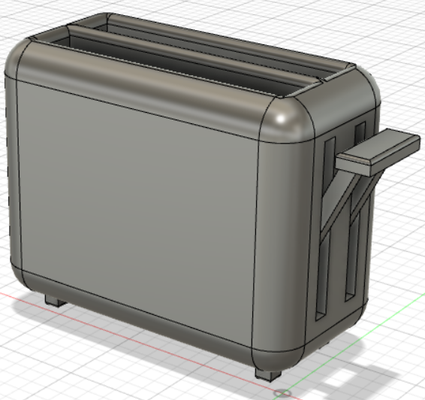 miniaturen toaster by lucas 3d hersteller haushalt dekor cool fotografie sonnenstrahltoaster 3d print model - Mito3D