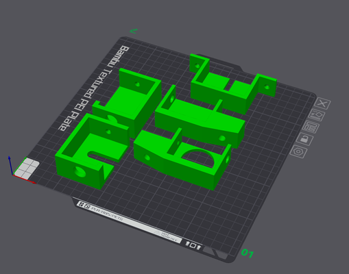 my coleção of dica montagem soluções by norte escapar 3d impressora partes suporte colchetes 3d print model - Mito3D
