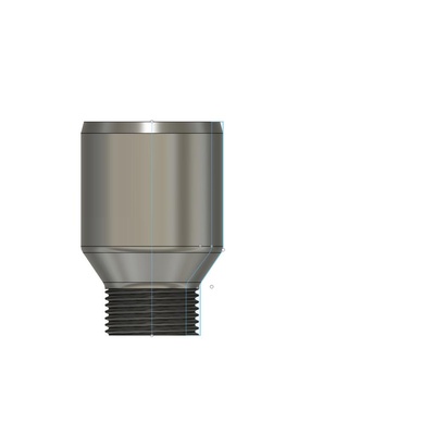 tubo dn50 reduzido to fio g1 externo cano z vn j by cerwajz casa jardim 3d print model - Mito3D