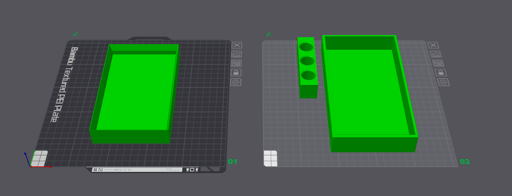 edc tray small by north scape 3d printer accessories 3d print model - Mito3D
