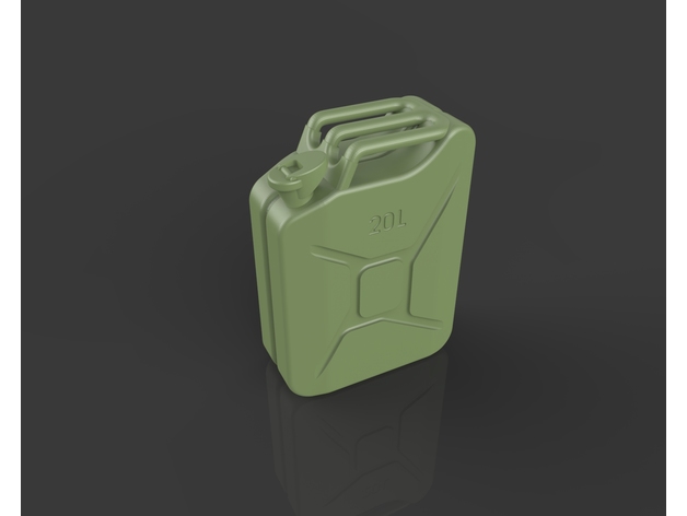 benzinkanister by binningeralex hobby & diy robotics trx4 scalemodel 3D print model - Mito3D