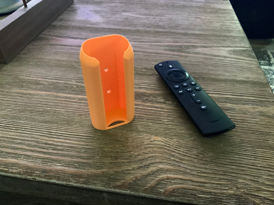 firestick remote holder 3m command or screw in wall option shared by nethuntr hobby & diy electronics remotecontrolholder 3d print model - Mito3D