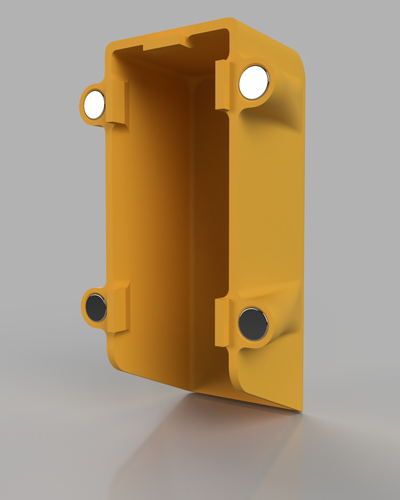 magnetico scivolo copertina guaina x1 p1 by scatola cubica 3d stampante accessori bambu bambolotto x1c serie 3d print model - Mito3D