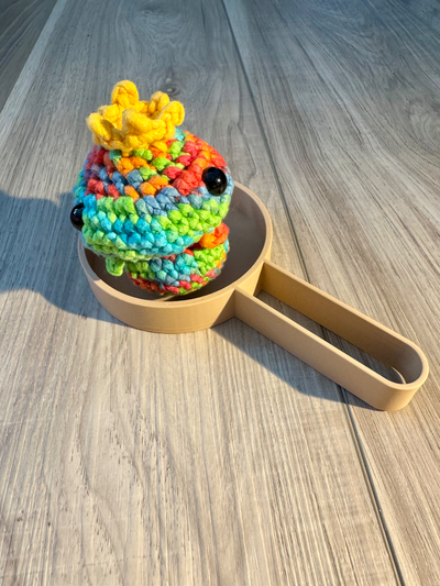 1 3 cup dog food scoop by plaventures household pets pet measuring spoon dogfood 3d print model - Mito3D