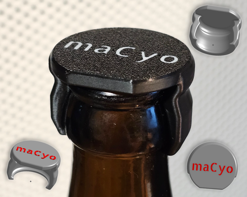 bira şişe şapka din 6129 cam şişeler örneğin standart botlar in almanya by macyo42 araçlar gadget'lar gadget bier 3d print model - Mito3D