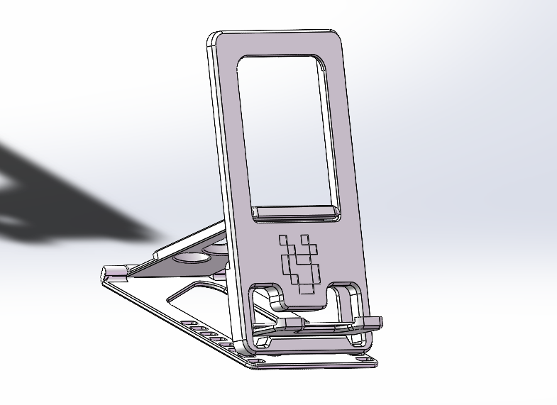 telefon stand falten by hobby diy 3D print model - Mito3D