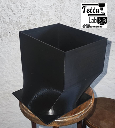 fan pipe duct by tettu3dlab hobby & diy electronics electronic ventilacion 3d print model - Mito3D