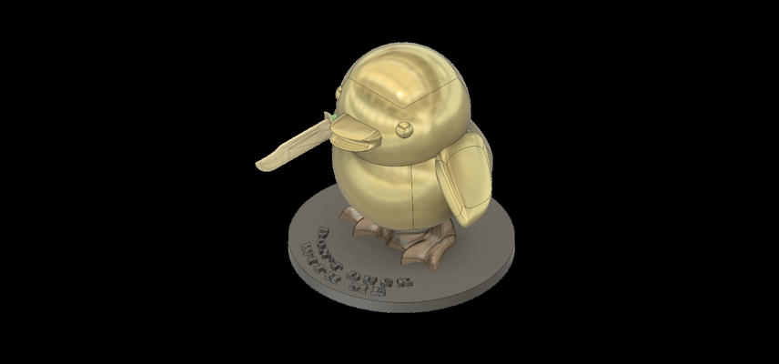 meme dont duck me by aj uga miniatures animals memes 3d print model - Mito3D