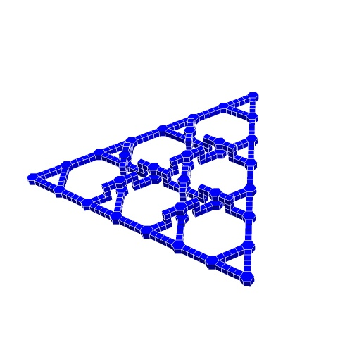 tisser 1 by géométrie structurelle éducation mathématiques math topologie géométrique tige 3D print model - Mito3D