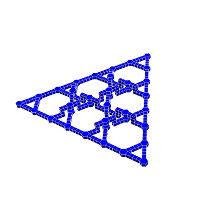 tisser 1 by géométrie structurelle éducation mathématiques math topologie géométrique tige 3d print model - Mito3D