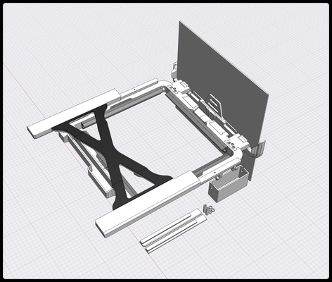 bambu lx1 c by yulitime- 3d printer accessories x1c ams 3d print model - Mito3D