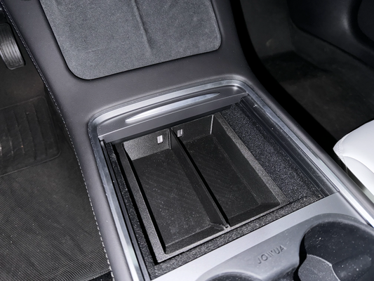tesla model 3 y center console tray removable divider remixed by print3dz hobby & diy vehicles model3 modely 3d print model - Mito3D