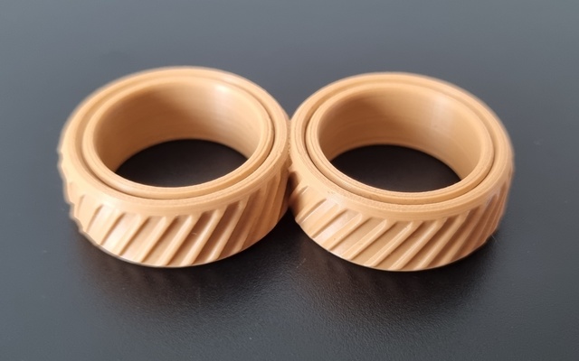 antiestresse duplo anel by repair3d brinquedos jogos 3d print model - Mito3D