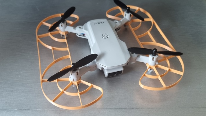dron protecteur grille by repair3d loisir diy rc drone 3d print model - Mito3D