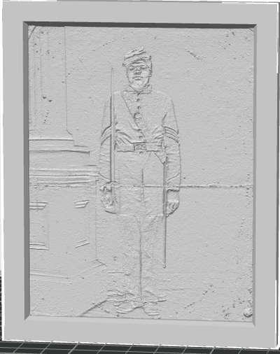 çavuş henry f horoz 1863 toplamak of massachusetts tarihi toplum fotoğraf 2 162 by sheajusprints sanat modeller 3d print model - Mito3D