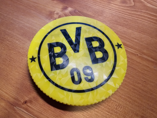 bvb - borussia dortmund box coaster by macyo42 art signs & logos football bundesliga organizer 3d print model - Mito3D