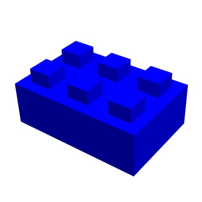 vástago bloquear 4 4x6 2 recomendado z axis ajuste 12 69mm by geometría estructural educación matemáticas juguete construcción 3d print model - Mito3D