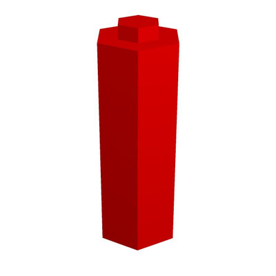 stelo bloccare v6 6x5 1 consigliato z axis ambientazione 43 17mm by geometria strutturale formazione scolastica matematica costruzione giocattolo 3d print model - Mito3D