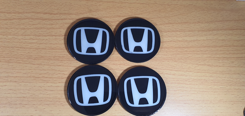 car wheel cap emblem honda by lrcustoms hobby & diy vehicles logo 3d print model - Mito3D