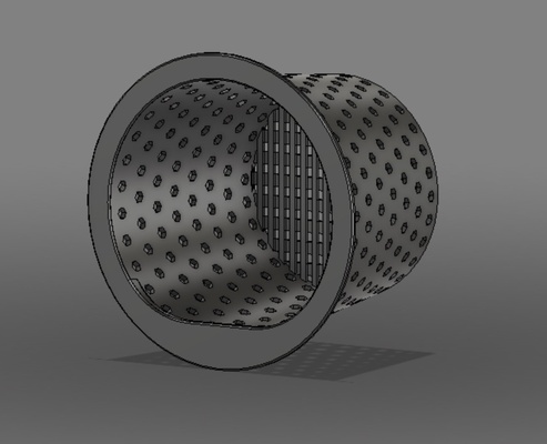 pool skimmer basket by effixe household garden bucket piscine 3d print model - Mito3D