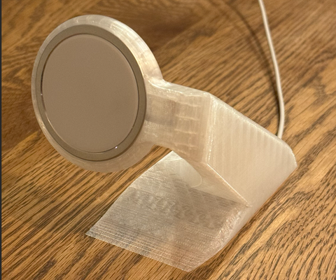 galleggiante magsafe caricabatterie in piedi i phone mela by nico domestico casa modelli 3d print model - Mito3D