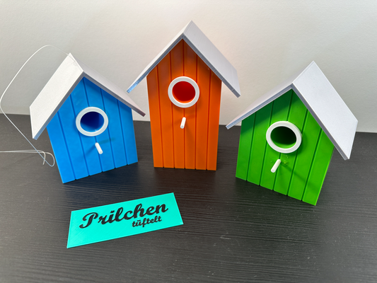 deko kuş evi by prilchen ev halkı dekor pencere dekorasyonu 3d print model - Mito3D