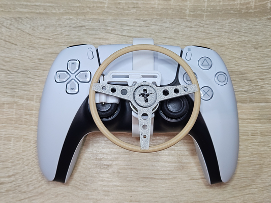 playstation 5 manette roue mustang style ps5 by benjdavidson90 jouets jeux chose universelle 3d print model - Mito3D