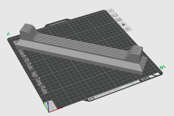 constructor logo 5 platos by savo3d 3d impresora accesorios construir plato soporte organizador 3d print model - Mito3D