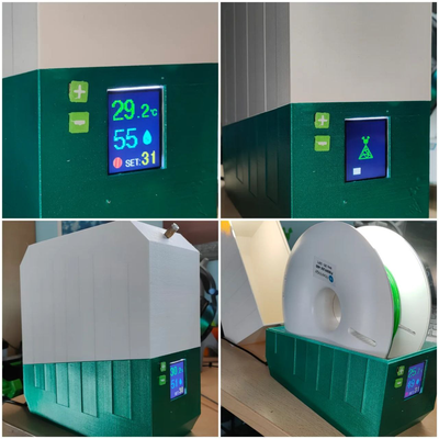 inteligente secador caixa by 3d imprimir passatempo faça eletrônicos 3d print model - Mito3D