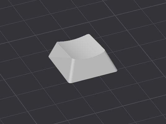 simple key cap by biviyt tools gadgets 3d print model - Mito3D