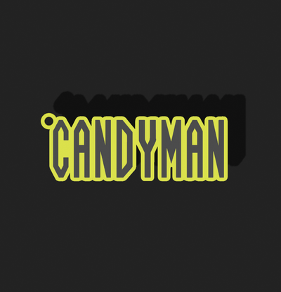candyman keychain by polyzone3d fashion models movie film cinema 3d print model - Mito3D