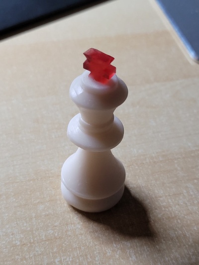 pi ce roi pour jeux d' chec by gr gory hargous toys & games board chess echecs game king 3d print model - Mito3D