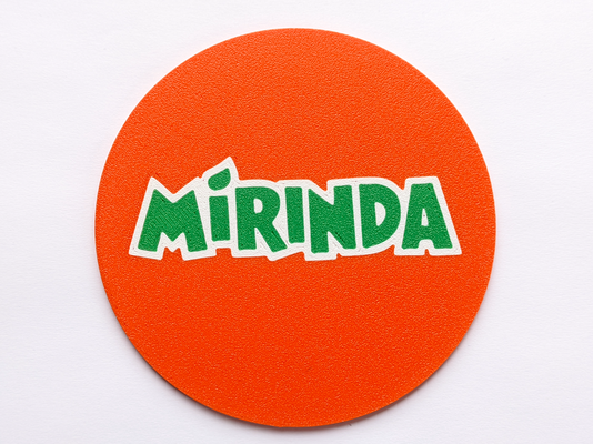 mirinda coaster by szaman household decor 3d print model - Mito3D