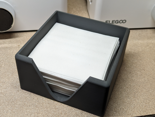limpar limpo caixa by altair3d 3d impressora acessórios 3d print model - Mito3D
