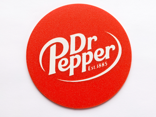 dr pepe sottobicchiere by sciamano domestico arredamento dr pepper 3d print model - Mito3D