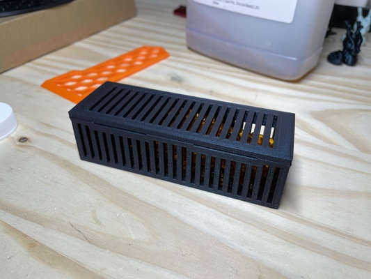 sağlam kurutucu kutu + p1p model by filamentli 3d yazıcı aksesuarlar bambu 3d print model - Mito3D