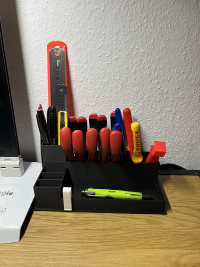 desktop organizer 3d printer mini cutter pliers by mredepenning accessories 3d print model - Mito3D