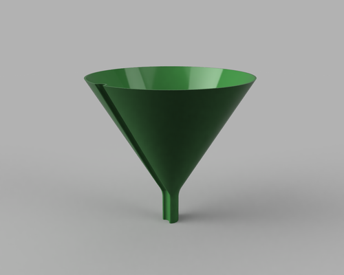 ventilated funnel by hectorri tools vent embudo 3d print model - Mito3D
