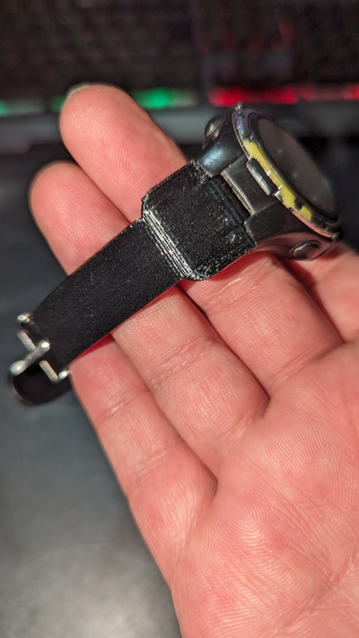 pulseira by robusto 3d passatempo faça moda reparar relógio 3d print model - Mito3D