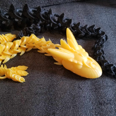 shakaworld3d veloce sciopero drago taglia by miniature creature arte articolato flessibile scheletro 3d print model - Mito3D