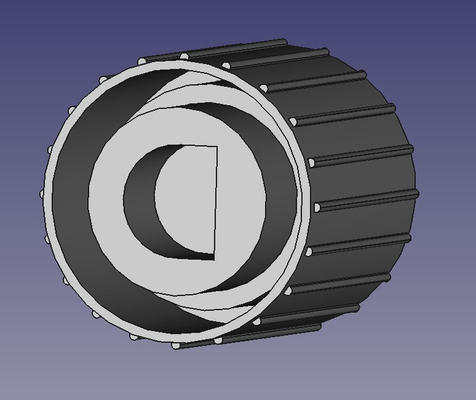 giratorio codificador mando by ian bardell 3d impresora partes perilla codificadora rotatoria 3d print model - Mito3D