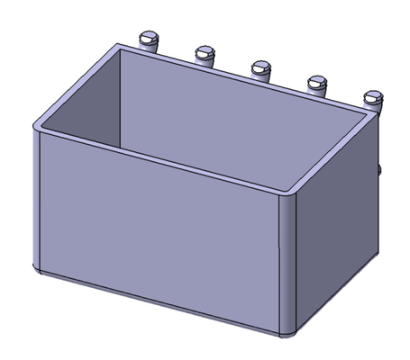 pannello forato conservazione scatola by jaspauls 3d stampante accessori piolo tavola 3d print model - Mito3D