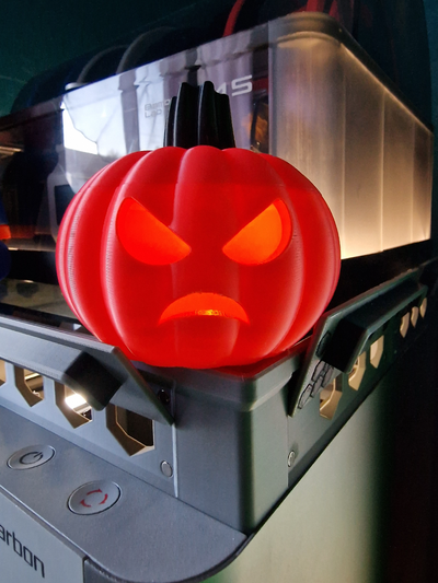 ee ki by mafia schädel haushalt dekor halloween kürbis 3d print model - Mito3D