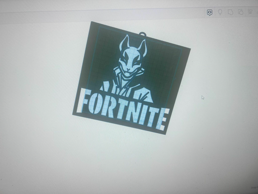 fortnite led pared arte by fatalchaos25 2d xbox 3d print model - Mito3D