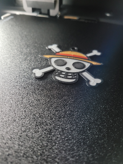 one piece key colorfull remixed by devil82 art signs & logos 3d print model - Mito3D