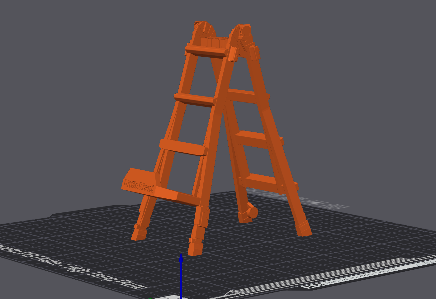 nivelador escada phone suporte by jddjense casa escritório escrivaninha gigante miniatura pequeno 3D print model - Mito3D